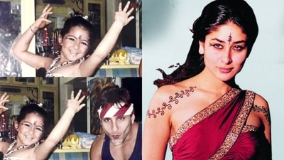 Sara Ali Khan's old picture dressed as Kareena Kapoor Khan