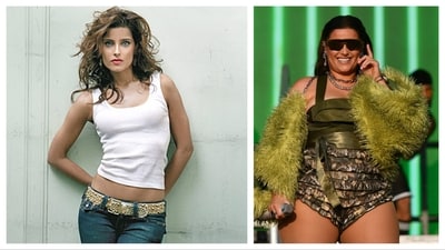 Nelly Furtado wooed the fans with her new bold look. Nelly Furtado wooed the fans with her new bold look.