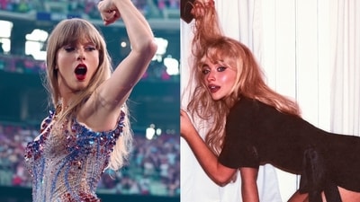Taylor Swift and Sabrina Carpenter combined have over 300 million followers on Instagram alone. (X/@taylorswift13, X/@SabrinaAnnLynn) Taylor Swift and Sabrina Carpenter combined have over 300 million followers on Instagram alone. (X/@taylorswift13, X/@SabrinaAnnLynn)