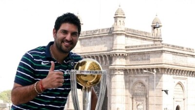 Yuvraj Singh scored 362 runs and picked 15 wickets in the 2011 World Cup. (AFP) Yuvraj Singh scored 362 runs and picked 15 wickets in the 2011 World Cup. (AFP)