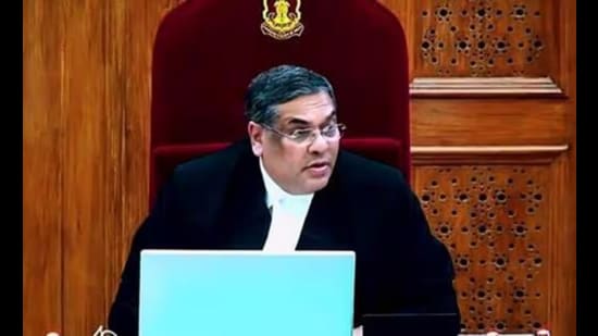 Former Chief Justice of India (CJI) Sanjiv Khanna. (ANI/File)