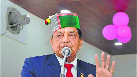Himachal health and family welfare minister Dr (Colonel) Dhani Ram Shandil . (Sourced)