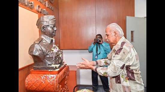 Netaji Subhash Chandra Bose would have been proud of our modern self-reliant armed forces and the spectacular success of Operation Sindoor. (ANI Photo)