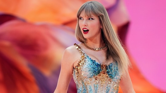 This is Taylor Swift's first album after the Eras tour. (AP)