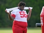 Desmond Watson has been placed on the non-football injury list while he works on reducing his weight. Desmond Watson has been placed on the non-football injury list while he works on reducing his weight.