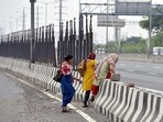 The move will be beneficial as many pedestrians try to cross over to either side of the DME and such a scenario often results in accidents, said an NHAI official. (Sakib Ali/HT Photo) The move will be beneficial as many pedestrians try to cross over to either side of the DME and such a scenario often results in accidents, said an NHAI official. (Sakib Ali/HT Photo)