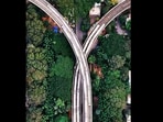 Captured near the RV Road interchange, the video has sparked admiration.