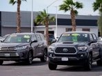 The rise in prices for used vehicles is outpacing that of new cars. The rise in prices for used vehicles is outpacing that of new cars.