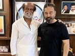 Kamal Haasan shared a picture with Rajinikanth to celebrate the special occasion. Kamal Haasan shared a picture with Rajinikanth to celebrate the special occasion.