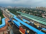 The Yellow line’s first phase — the Noapara–Airport corridor — awaits a nod from the PMO to start operations by next month, the spokesperson said.