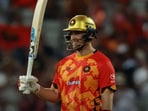 Liam Livingstone during The Hundred match against Oval Invincibles. Liam Livingstone during The Hundred match against Oval Invincibles.
