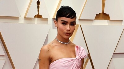 Zoe Kravitz explained that Swift's “very beautiful house from the '30s” seemed like the sort of place you want to “preserve and take care of.” (REUTERS)