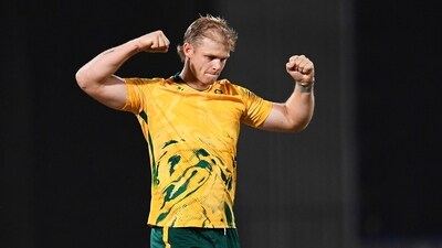 Corbin Bosch has been penalised by the ICC. (AP) Corbin Bosch has been penalised by the ICC. (AP)