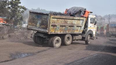 Heavy vehicles are banned from Delhi in winter, when pollution peaks. (Representative photo) Heavy vehicles are banned from Delhi in winter, when pollution peaks. (Representative photo)