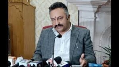 Himachal education minister Rohit Thakur. (File)