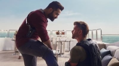 Jr NTR and Hrithik Roshan in War 2 Jr NTR and Hrithik Roshan in War 2