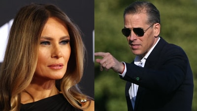 Melania Trump has sent a notice to Hunter Biden amid Epstein row (AFP) Melania Trump has sent a notice to Hunter Biden amid Epstein row (AFP)