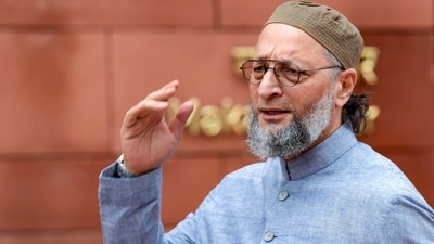 AIMIM MP Asaduddin Owaisi during the Monsoon session of Parliament, in New Delhi. (PTI) AIMIM MP Asaduddin Owaisi during the Monsoon session of Parliament, in New Delhi. (PTI)