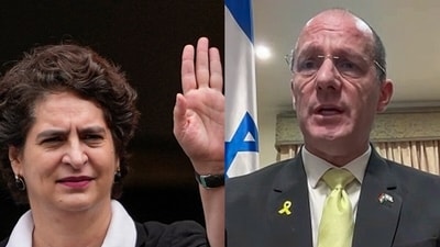 Congress MP Priyanka Gandhi had called the Gaza crisis a "genocide" being committed by Israel. (PTI/ANI) Congress MP Priyanka Gandhi had called the Gaza crisis a "genocide" being committed by Israel. (PTI/ANI)