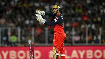 Royal Challengers Bengaluru's Jitesh Sharma. (AFP)