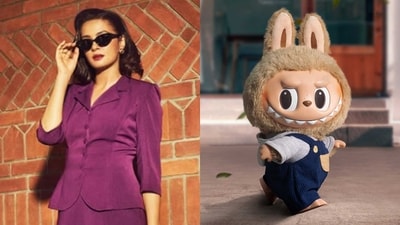 Surveen Chawla reacts to the crazy labubu dolls craze. Surveen Chawla reacts to the crazy labubu dolls craze.
