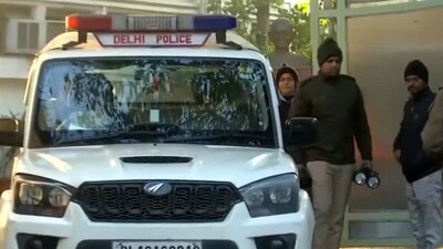 A police team found a decomposed body, estimated to be four to five days old, suspended from a branch about 10 feet high with a rope. (Screengrab/X/@ANI) A police team found a decomposed body, estimated to be four to five days old, suspended from a branch about 10 feet high with a rope. (Screengrab/X/@ANI)
