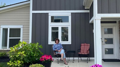 Claire Kerr sold her home and moved into a rental in a 55-plus community. (Photo: Claire Kerr) Claire Kerr sold her home and moved into a rental in a 55-plus community. (Photo: Claire Kerr)