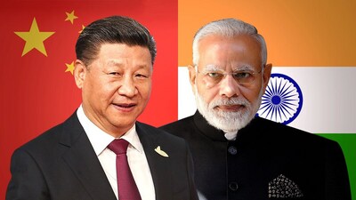 Chinese President Xi Jinping and India's Prime Minister Narendra Modi. Chinese President Xi Jinping and India's Prime Minister Narendra Modi.