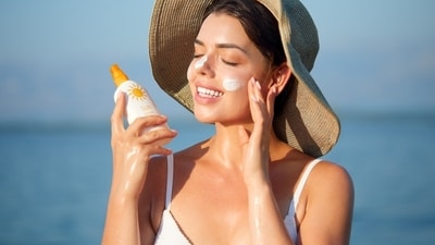 Sunscreen for sensitive skin (Shutterstock) Sunscreen for sensitive skin (Shutterstock)
