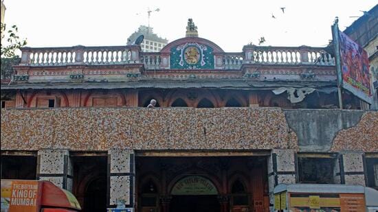 Mumbai, India - February 6, 2017: Dramatic, Cinematic, Operatic Mumbai Heritage walk at New Roshan Talkies in Mumbai, India, on Monday, February 6, 2017. (Photo by Satyabrata Tripathy/ Hindustan Times) (Hindustan Times)