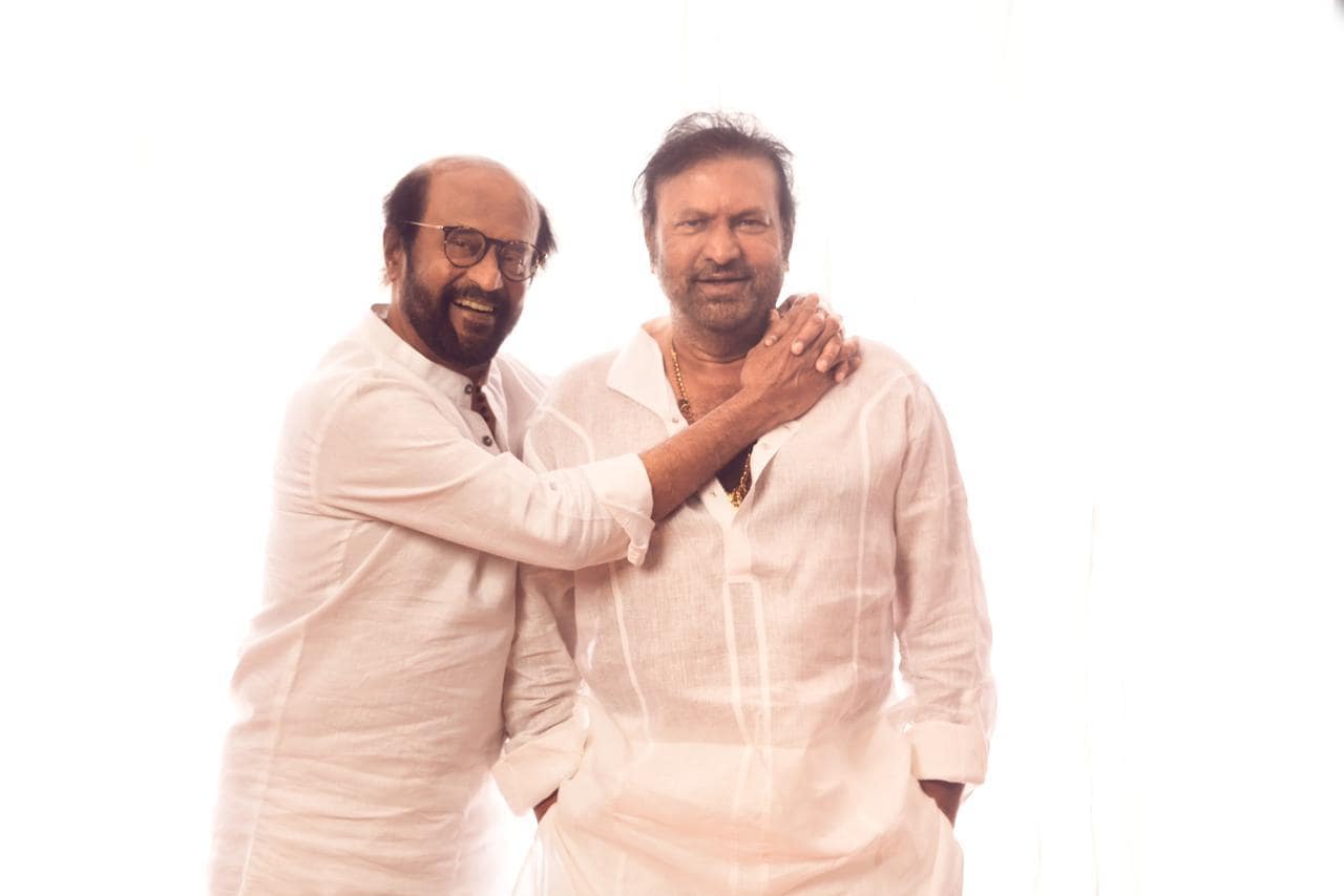Rajinikanth and Mohan Babu have been there for each other through thick and thin. Rajinikanth and Mohan Babu have been there for each other through thick and thin.