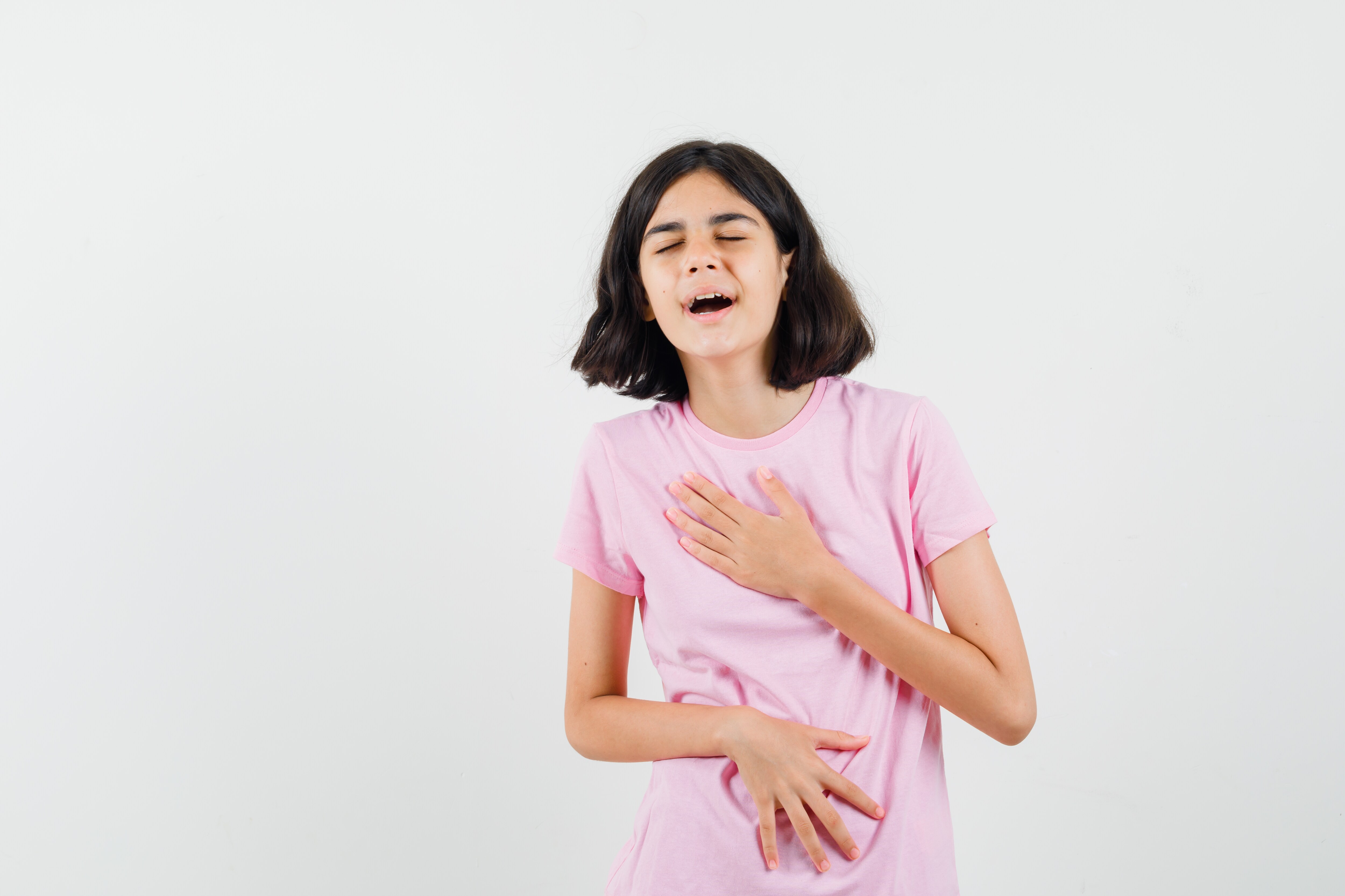Know the early warning signs of stomach pain in kids. (Freepik) Know the early warning signs of stomach pain in kids. (Freepik)
