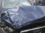 A vehicle involved in road crash due to speeding. (Representative photo/HT Archive) A vehicle involved in road crash due to speeding. (Representative photo/HT Archive)