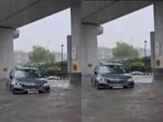 IMD issued a red alert as rain battered Delhi-NCR.