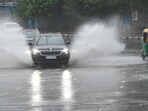 Severe waterlogging was observed in parts of Delhi-NCR following rain Severe waterlogging was observed in parts of Delhi-NCR following rain