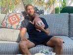 Calvin Harris’s photo dump included his adorable baby... and wife Vicki Hope’s bloody placenta. We were not ready. (INSTAGRAM/@CALVINHARRIS)