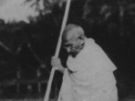 Mahatma Gandhi began the fast on February 10, 1943, as a protest against government propaganda that blamed the Congress for the violence that followed the Quit India resolution. (HT ARCHIVES)