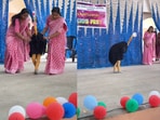 A student stole the show in a video from a school fancy dress competition, leaving the internet impressed. A student stole the show in a video from a school fancy dress competition, leaving the internet impressed.