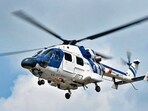 The tests, carried out off the Visakhapatnam coast for two weeks, saw the ALH operate from warships in different weather conditions. (HT PHOTO)
