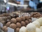 Various chocolate truffles from Laederach, is photographed in the Laederach shop on Friday, Nov. 18, 2022 in Bilten, Glarus