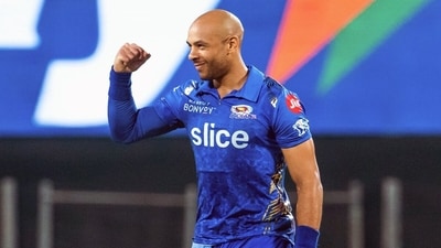 Tymal Mills during his time with Mumbai Indians in the IPL (ANI) Tymal Mills during his time with Mumbai Indians in the IPL (ANI)