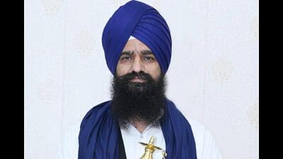 Akal Takht acting jathedar Giani Kuldeep Singh Gargaj Akal Takht acting jathedar Giani Kuldeep Singh Gargaj
