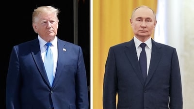 Trump will meet Putin at a US military base in Alaska once used to counter Russia, aiming to discuss a Ukraine ceasefire amid fears of a deal favouring Moscow. (AFP) Trump will meet Putin at a US military base in Alaska once used to counter Russia, aiming to discuss a Ukraine ceasefire amid fears of a deal favouring Moscow. (AFP)