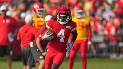 Kansas City Chiefs wide receiver Rashee Rice recently returned to practice after a groin injury. (AP) Kansas City Chiefs wide receiver Rashee Rice recently returned to practice after a groin injury. (AP)