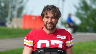 Check out Travis Kelce's net worth. (IMAGN IMAGES via Reuters Connect)