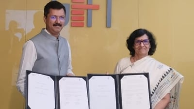 GIFT City and GTU have signed a Memorandum of Understanding (MoU) as part of which both institutions will jointly develop specialised courses, training programmes, certification modules, and a Centre of Excellence. GIFT City and GTU have signed a Memorandum of Understanding (MoU) as part of which both institutions will jointly develop specialised courses, training programmes, certification modules, and a Centre of Excellence.