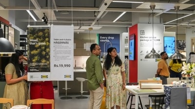 IKEA India has opened its first store in Delhi, at Pacific Mall, Tagore Garden spanning 15,000 sq. ft. (PTI Photo/Arun Sharma) (PTI08_13_2025_000284A) (PTI) IKEA India has opened its first store in Delhi, at Pacific Mall, Tagore Garden spanning 15,000 sq. ft. (PTI Photo/Arun Sharma) (PTI08_13_2025_000284A) (PTI)