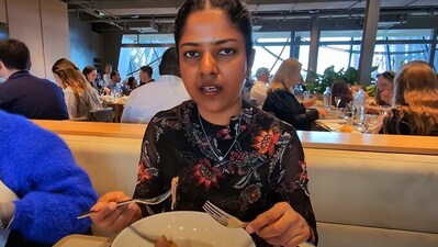 An Indian woman says she was left disappointed by her lunch at a famous Paris restaurant. (YouTube/@MakeTravelEasy_kadhusaks) An Indian woman says she was left disappointed by her lunch at a famous Paris restaurant. (YouTube/@MakeTravelEasy_kadhusaks)