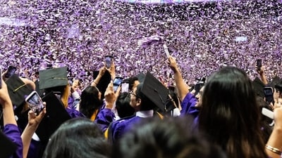 A video of desi students at New York University drew racist comments. A video of desi students at New York University drew racist comments.