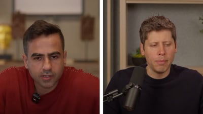 Nikhil Kamath hosted OpenAI CEO Sam Altman on his People by WTF podcast. Nikhil Kamath hosted OpenAI CEO Sam Altman on his People by WTF podcast.